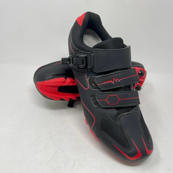 MTS Mountain & Indoor Cycling Shoes Men's 12 Black Red 1755:L.5.1 - Picture 8 of 13